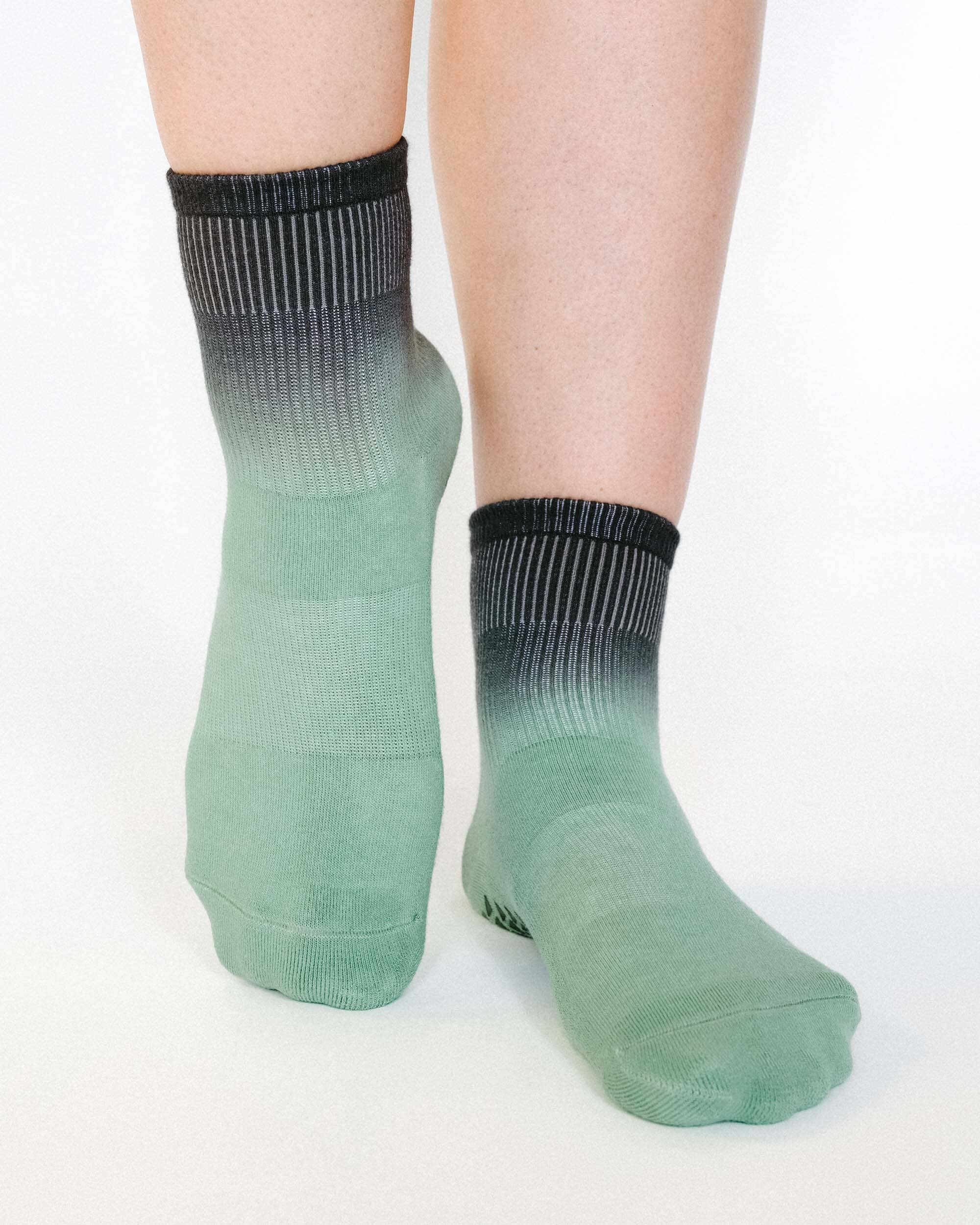 Cameron Ankle Grip Sock | Sage