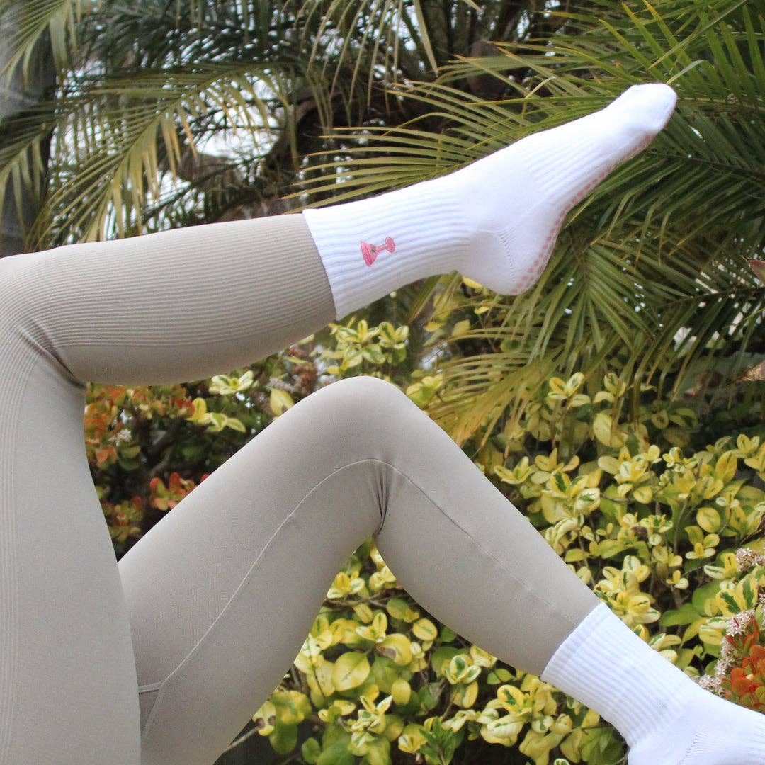 MARTINI GRIP SOCKS IN PINK