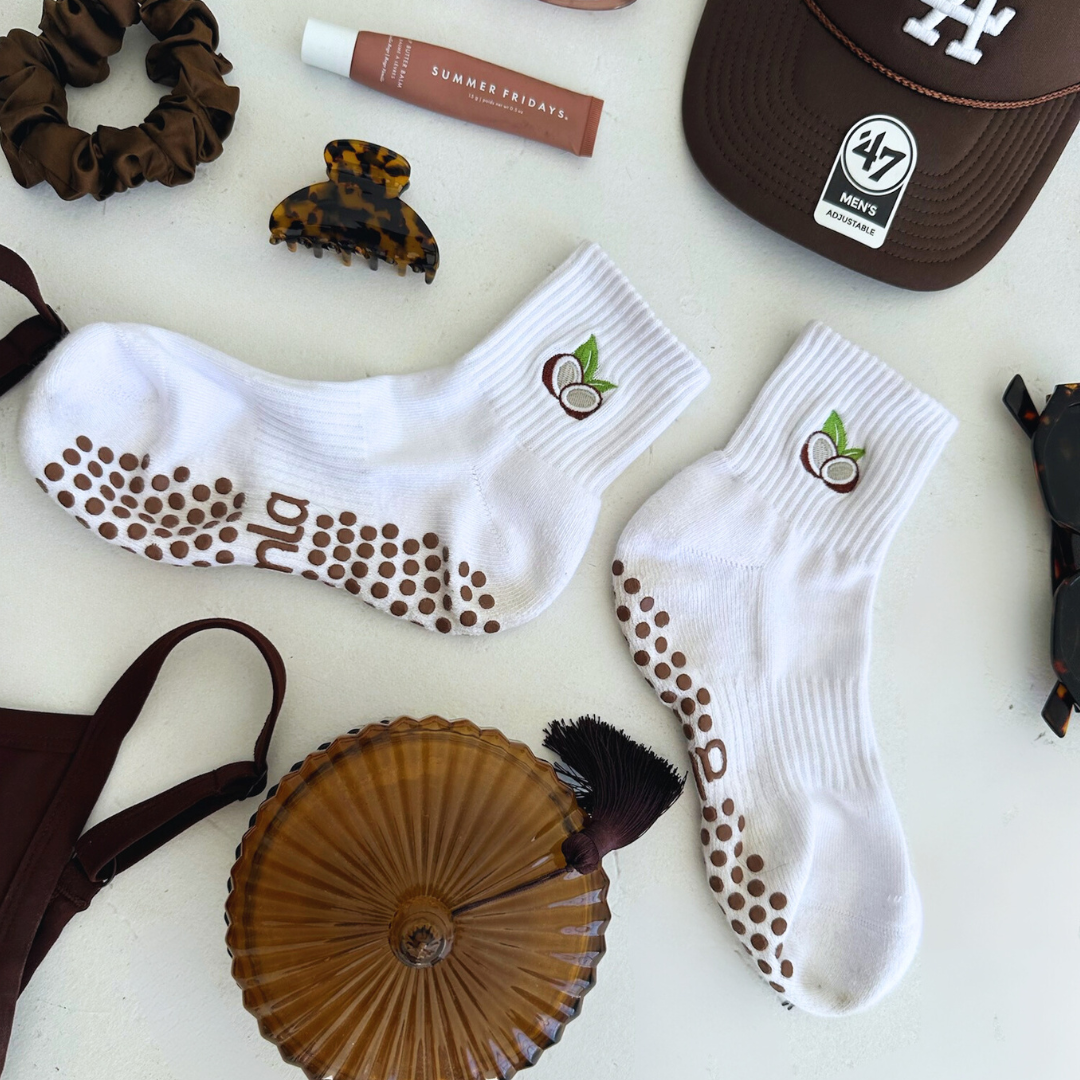 🥥 Coco Grip Sock