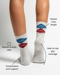 The Legacy features including arch support and heel-to-toe grip