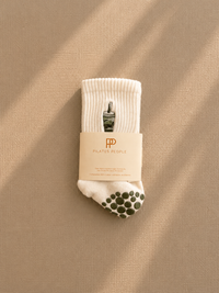 Pilates People Iced Matcha & Croissant Grip Socks official image 6