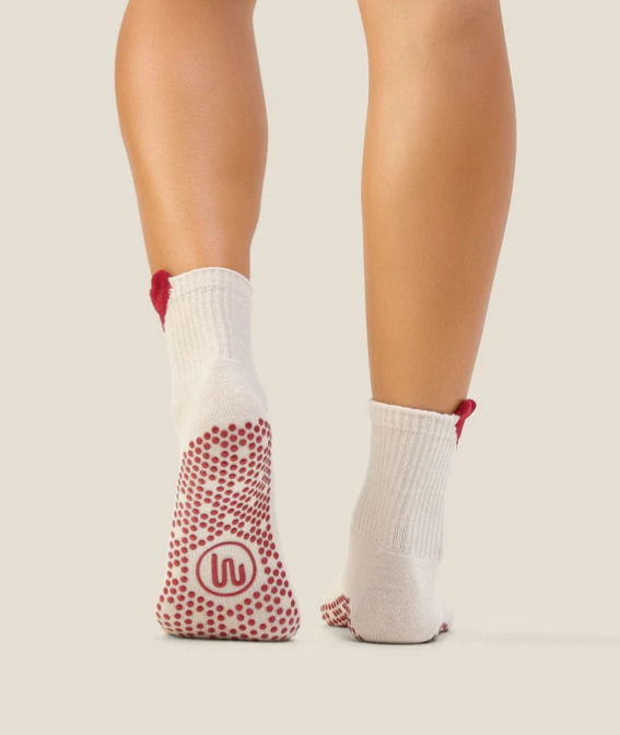 Crew Grip Socks - Heartfelt Beige