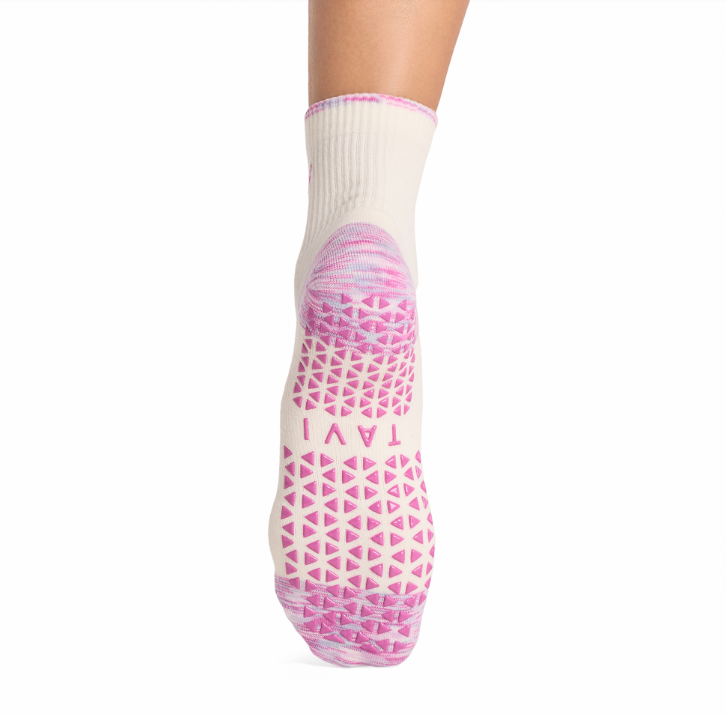 Aria Grip Socks – Azaela Space Dye Coconut