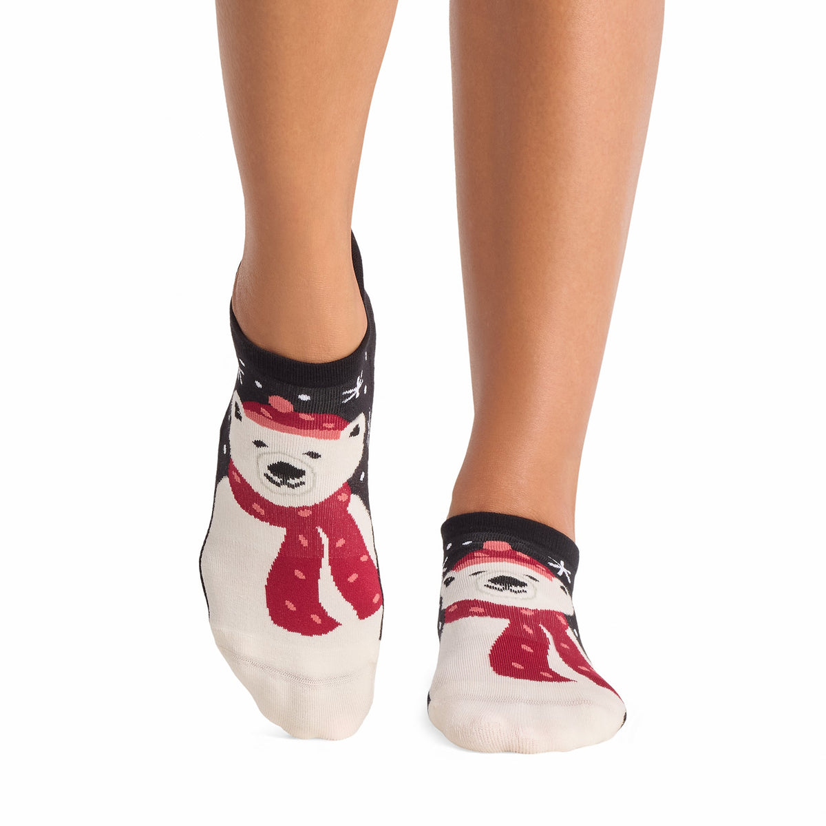 TAVI Cozy Bear grip socks – detail view 2