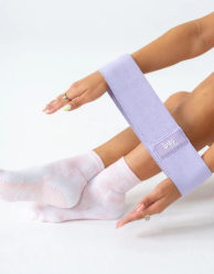Studio Grip Sock – Pink Tie-Dye