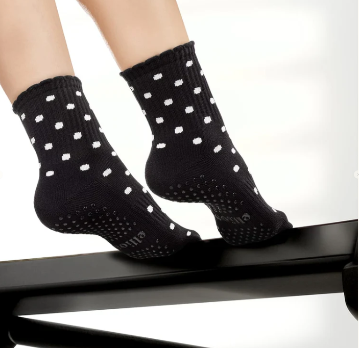 Dual-Direction Noir Polka Dot Grips