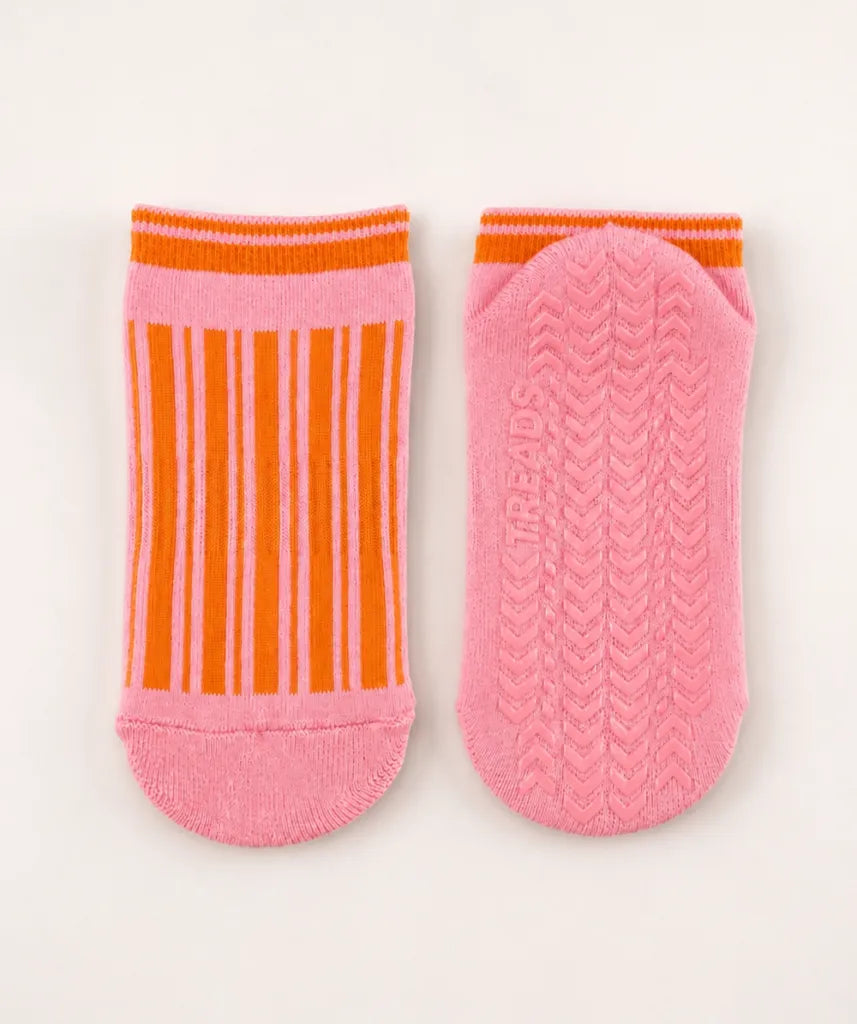 Falling For Stripes Grip Sock