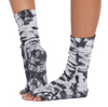 ToeSox Half Toe Slouch grip socks in Glacial Tie Dye