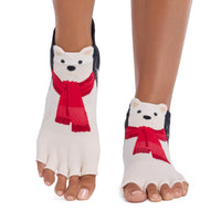 ToeSox Blizzard Bear grip socks – product view